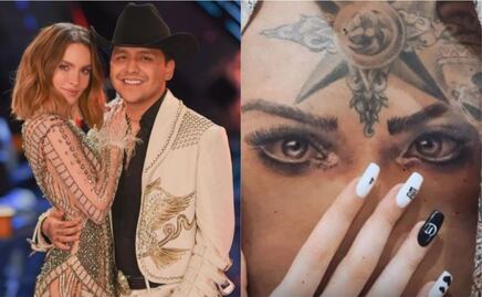 Los tatuajes que Christian Nodal se hizo por amor a Belinda