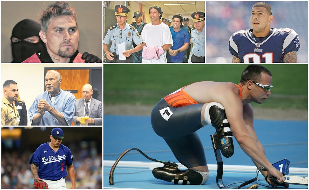 Deportistas que han tenido problemas con la justicia / FOTO: AP y AFP