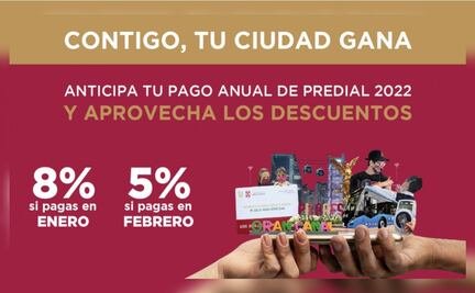 Descuentos en el pago de predial, agua y tenencia de la CDMX en 2022