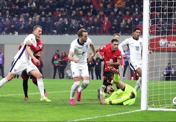 Inglaterra, perfecta en la clasificación al Mundial con ocho victorias y cero goles en contra