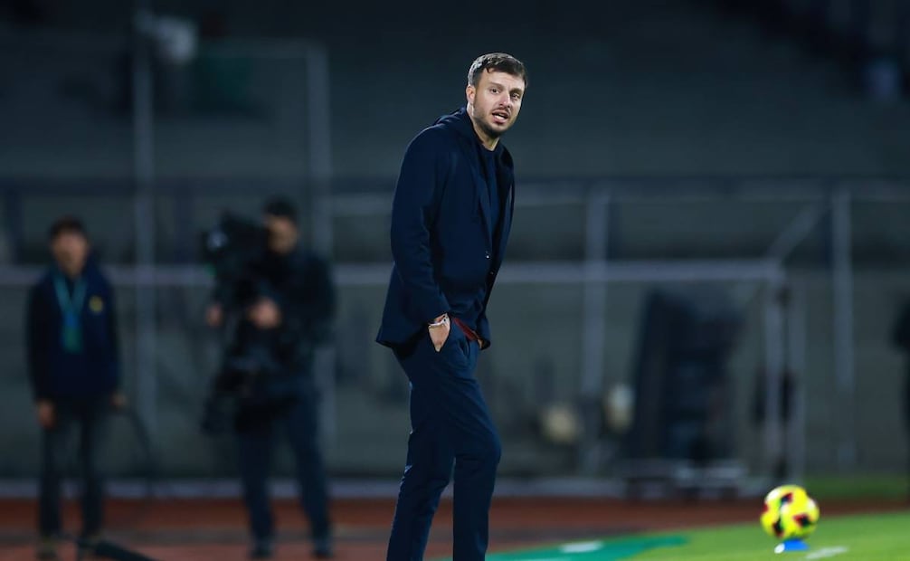 Martín Anselmi, durante su etapa con Cruz Azul - Foto: Imago7
