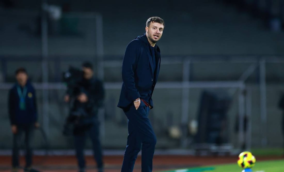 Anselmi se siente respaldado por la directiva después de no haber logrado el objetivo de ser campeones. Foto; Imago7.