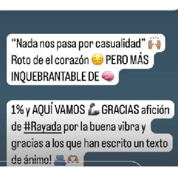 Este fue el mensaje que lanzó Carlos Salcedo tras darse a conocer su lesión en su primer entrenamiento como rayado. FOTO: @csalcedojr