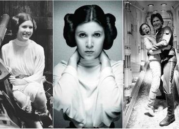 Carrie Fisher en 10 curiosidades y fotos de la inolvidable Princesa Leia