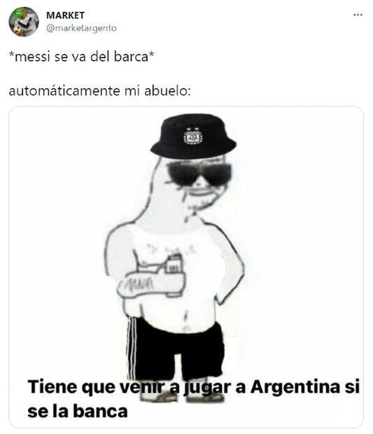 ¡Messi se va del Barcelona! Los 10 mejores memes de su adiós del Barça