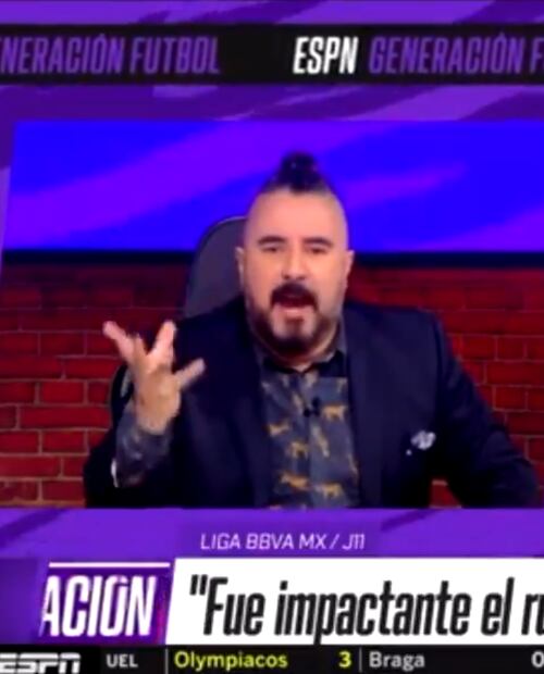 Álvaro Morales dejó de aparecer en ESPN el miércoles 8 de octubre tras llamas "pendejo" en vivo al Piojo Alvarado. Foto: Especial