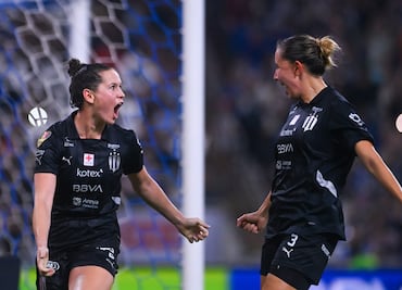 Rayadas da un primer golpe; vence a las Tuzas de Pachuca y se encamina al tricampeonato de la Liga MX Femenil