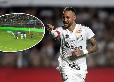 Así fue el gol olímpico con el que Neymar silenció las rechiflas que le lanzaban desde las gradas