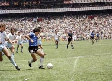 Maradona en el Mundial de México 86 protagonizó una de las mejores actuaciones en la historia de las Copas del Mundo