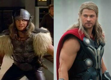 Así eran los primeros trajes de 10 superhéroes en el cine
