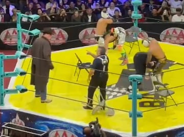 JBL impide que Pagano y Psycho Clown ganen título en parejas de AAA