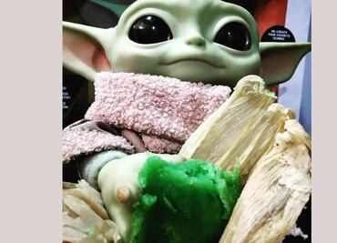 Venderán tamales "Baby Yoda" para el Día de la Candelaria en la CDMX