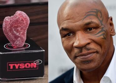 Mike Tyson lanza gomitas con forma de oreja mordida de cannabis