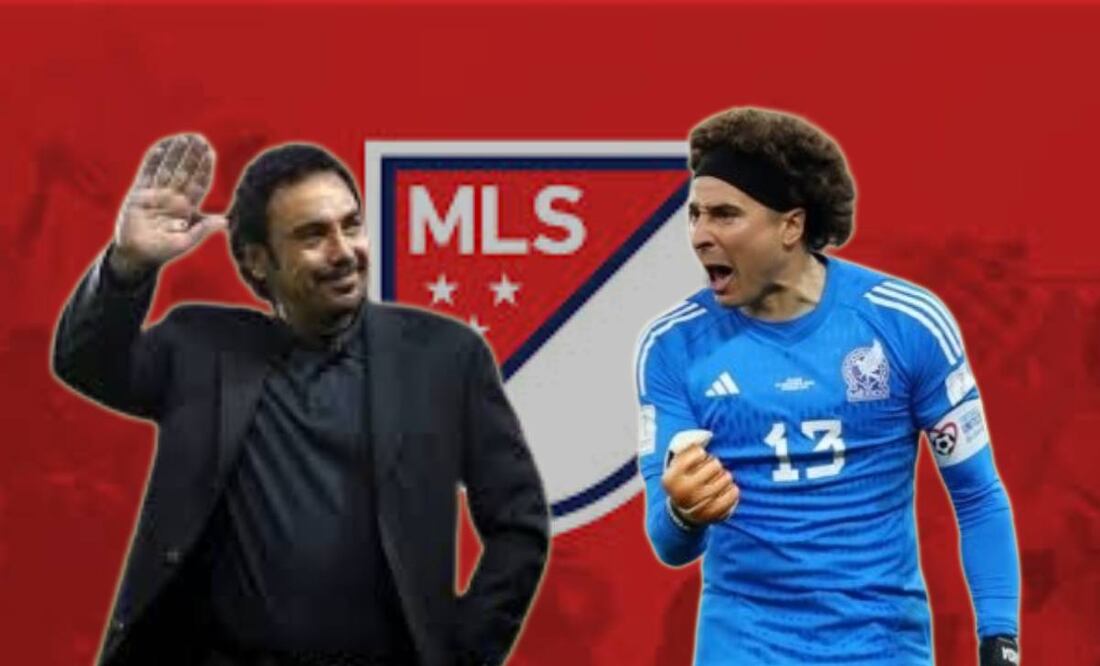Hugo Sánchez como Director Técnico y Guillermo Ochoa con Selección Mexicana, logo de MLS / FOTOS: Interna, Imago7 y Especial