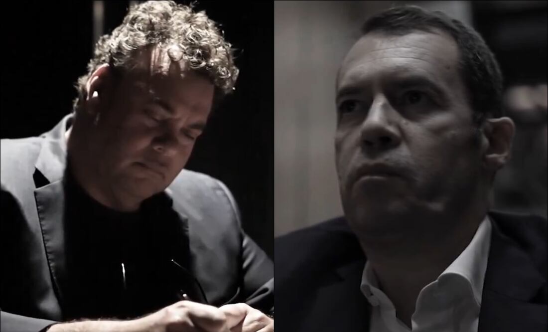 David Faitelson y André Marín. FOTOS: Capturas