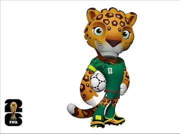 ¡Conoce a ZAYU! Delantero y capitán de las mascotas del Mundial 2026