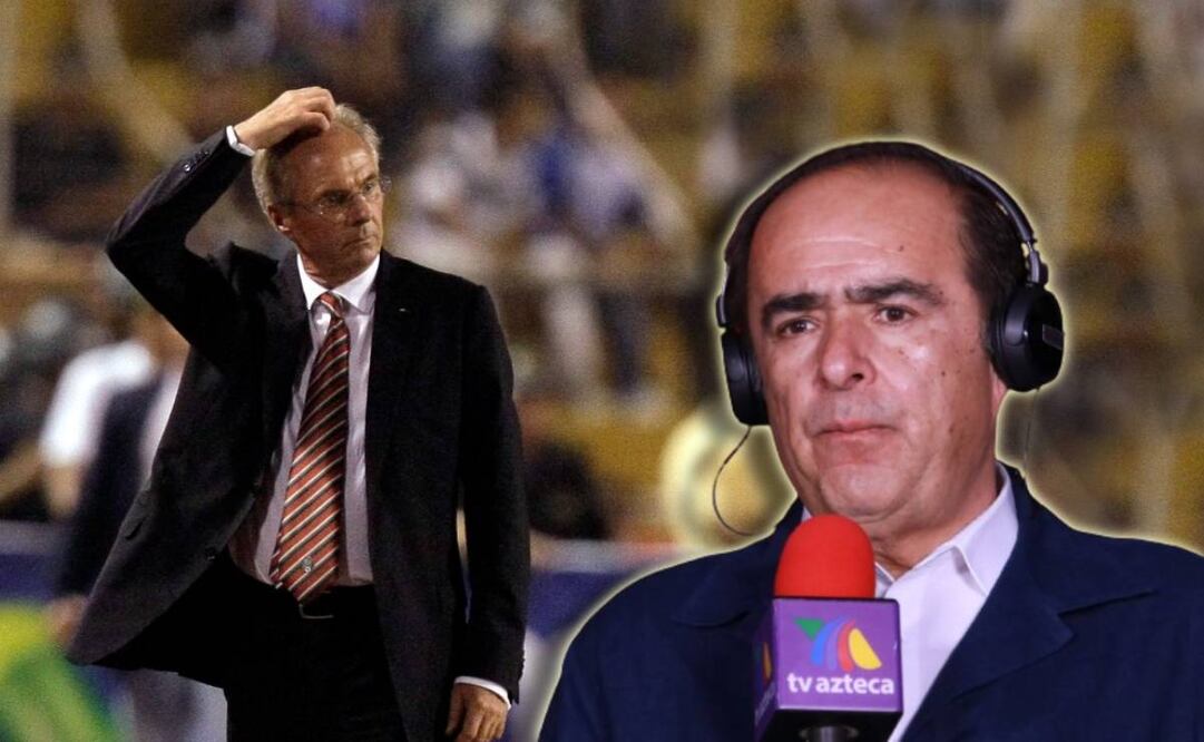 David Medrano reveló anécdota curiosa de Sven-Göran Eriksson a su llegada a México. FOTO: Imago / AP