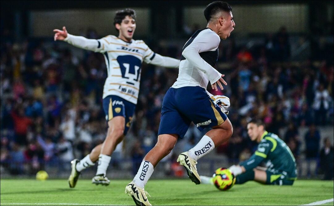 Pumas obtuvo triunfo de último minuto contra Mazatlán FC en el Olímpico Universitario / FOTO: Imago7