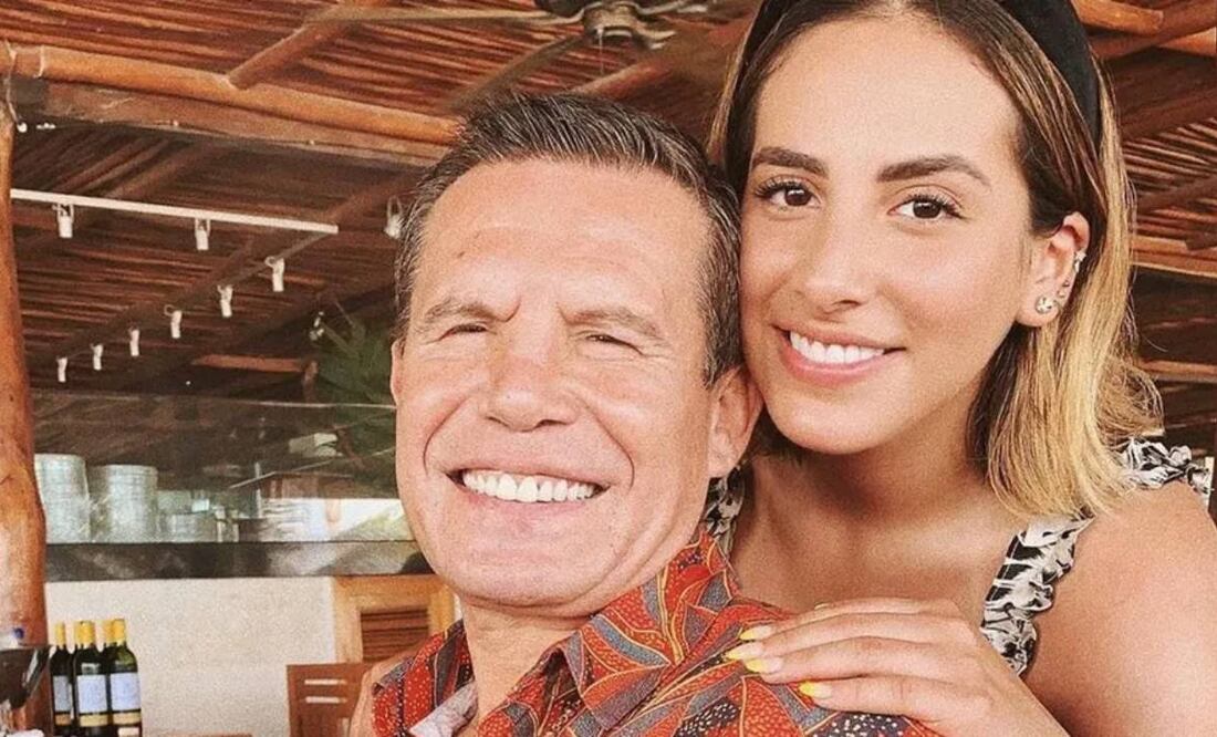 Julio César Chávez se burló de su hija Nicole antes de que entrara en un reality show. Foto: Especial