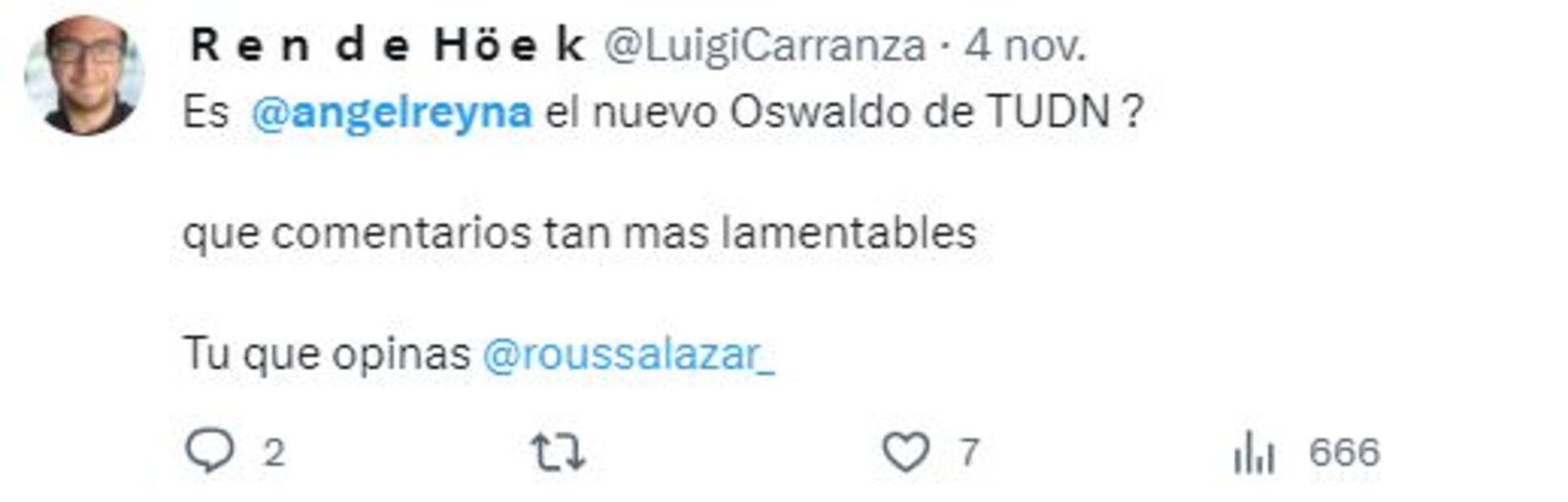 Ángel Reyna fue criticado en redes sociales - Especial