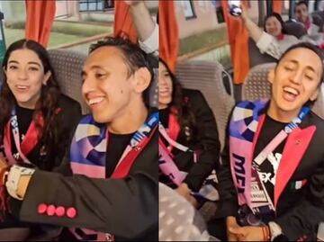 La delegación mexicana cantó el 'Cielito Lindo' previo a la inauguración de los Juegos Olímpicos