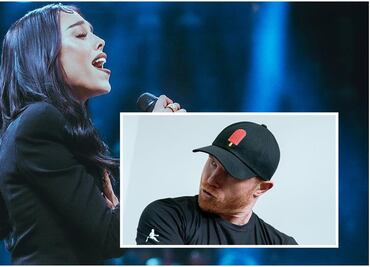 Danna Paola enfrentaría a la ley por modificar Himno Nacional en pelea de Canelo