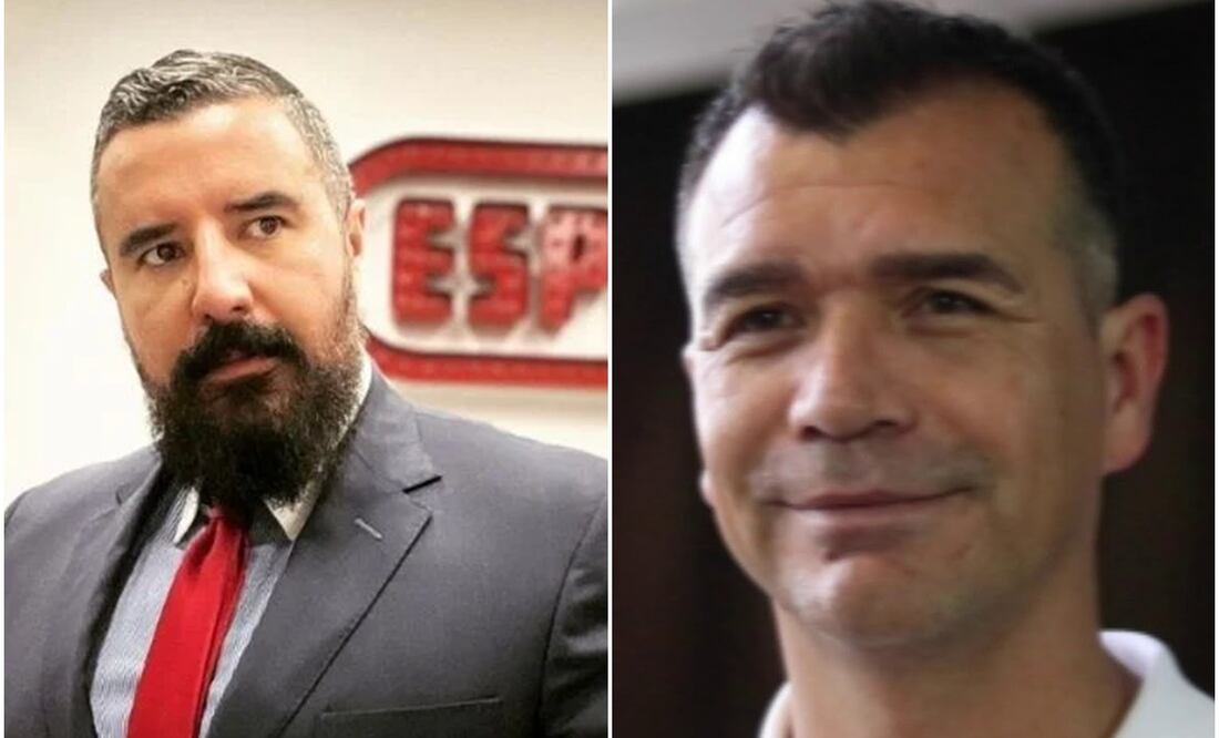 Álvaro Morales y Jared Borgetti en ESPN / FOTOS: Capturas