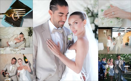 Rodolfo Pizarro comparte imágenes de cómo fue su boda con la modelo alemana Kim Evelyn