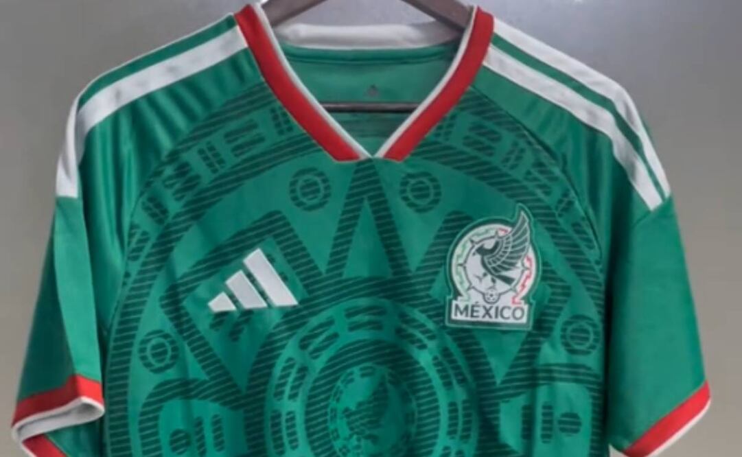 Esta es la playera de local de la Selección Mexicana para el Mundial 2026. Foto: Especial