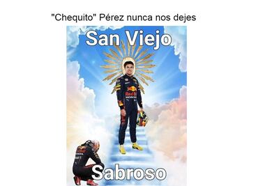 Los 10 mejores memes de "Chequito, viejo sabroso" Pérez y su triunfo en Mónaco
