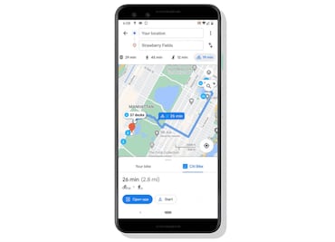 Ahora Google Maps dará información sobre estaciones de Ecobici