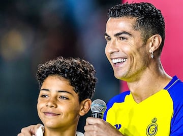 Así celebró Georgina Rodríguez el fichaje de Cristiano Ronaldo Jr. en Al Nassr