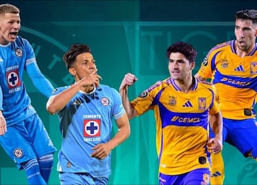 Cruz Azul vs Tigres Concacaf Champions Cup Semifinal Vuelta: Horarios y Canales jueves 1 de mayo