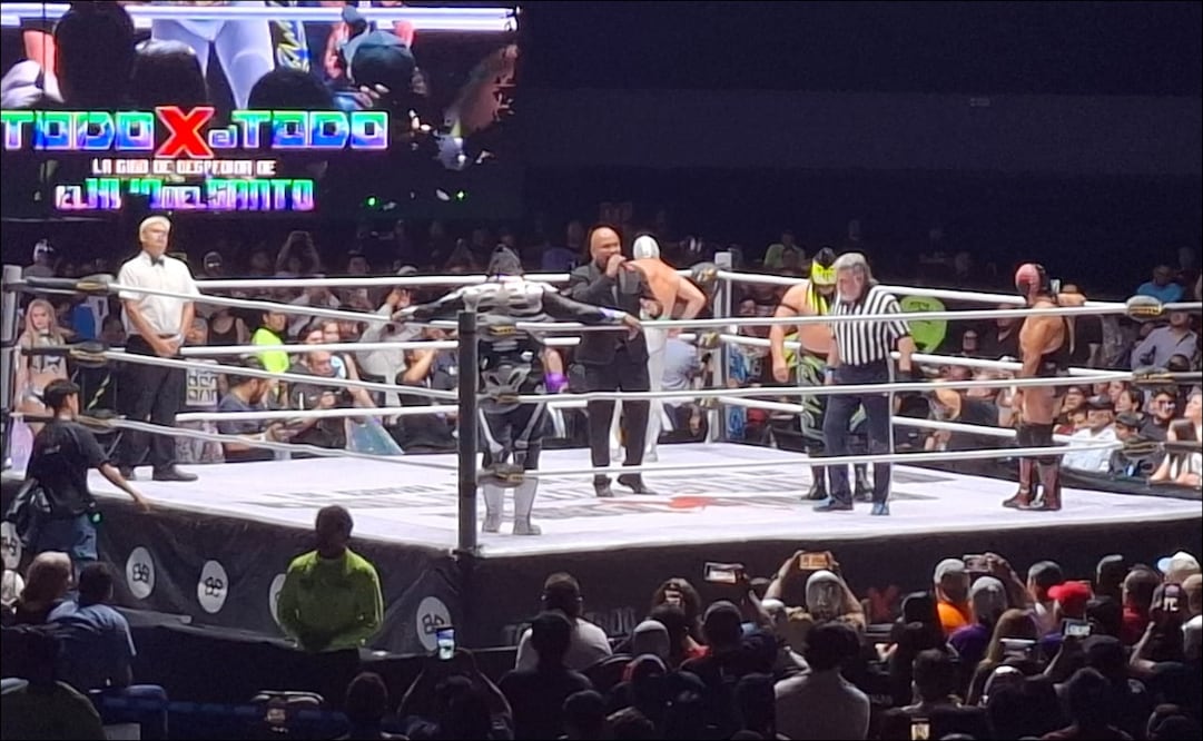 Santo Jr se lleva la victoria en Ciudad de México FOTO: Aguistín Elías-ElUniversal