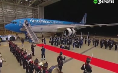 Sin Lionel Messi, con Ejército y orquesta, así llegó la Selección Argentina tras perder la final del Mundial 2026