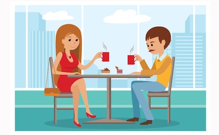 Los infieles prefieren tener su primera cita tomando un café