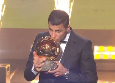 Rodri Hernández se convierte en el ganador del Balón de Oro 2024 dentro de la rama varonil