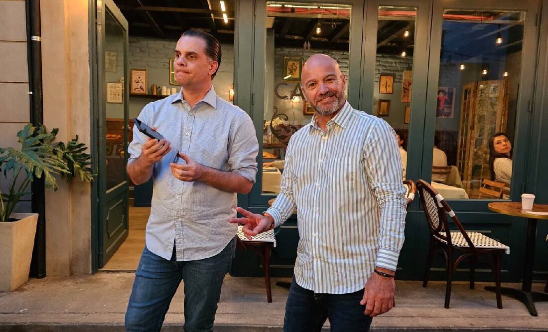 Christian Martinoli y Luis García formaron una de las mejores duplas en transmisiones deportivas. Foto: Especial