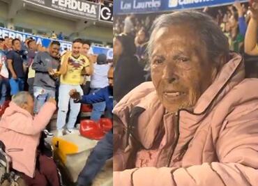 Abuelita se viraliza en redes sociales por su apoyo incondicional al América; tiene 93 años