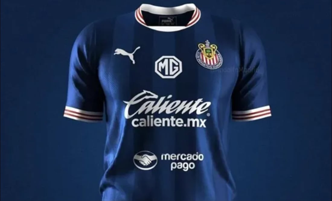 Filtran la playera alternativa que usarían las Chivas en el Apertura 2024. FOTO: @RodolfoMadrid_