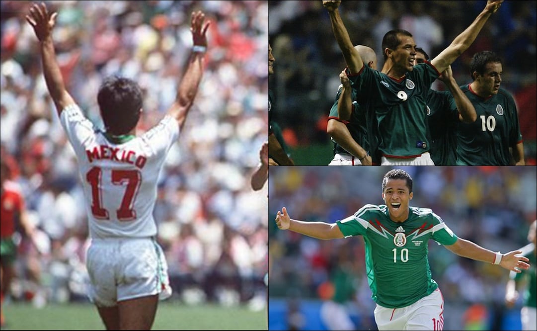 Estos son los mejores goles de la Selección Mexicana en los Mundiales. FOTOS: Especiales