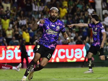 Rodrigo Aguirre 'rescata' al América tras anotar el tanto de la igualada ante el León