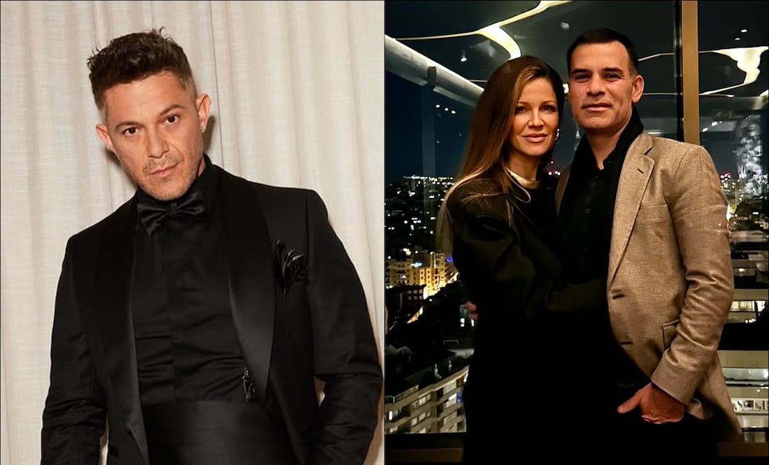 Alejandro Sanz, Jaydy Michel y Rafa Márquez. FOTOS: @alejandrosanz
/ @jaydymichel