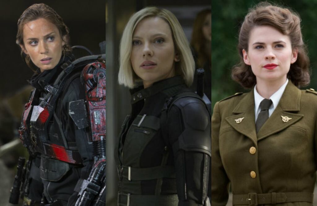 Fue la primera en ser considerada para interpretar a la Viuda Negra, pero tenía un contrato con Fox, por lo que tuvo que rechazar a Marvel. Lo volvieron a intentar con el papel de la Agente Carter, pero tampoco se logró un acuerdo. (Fotos: AP /Marvel Studios)