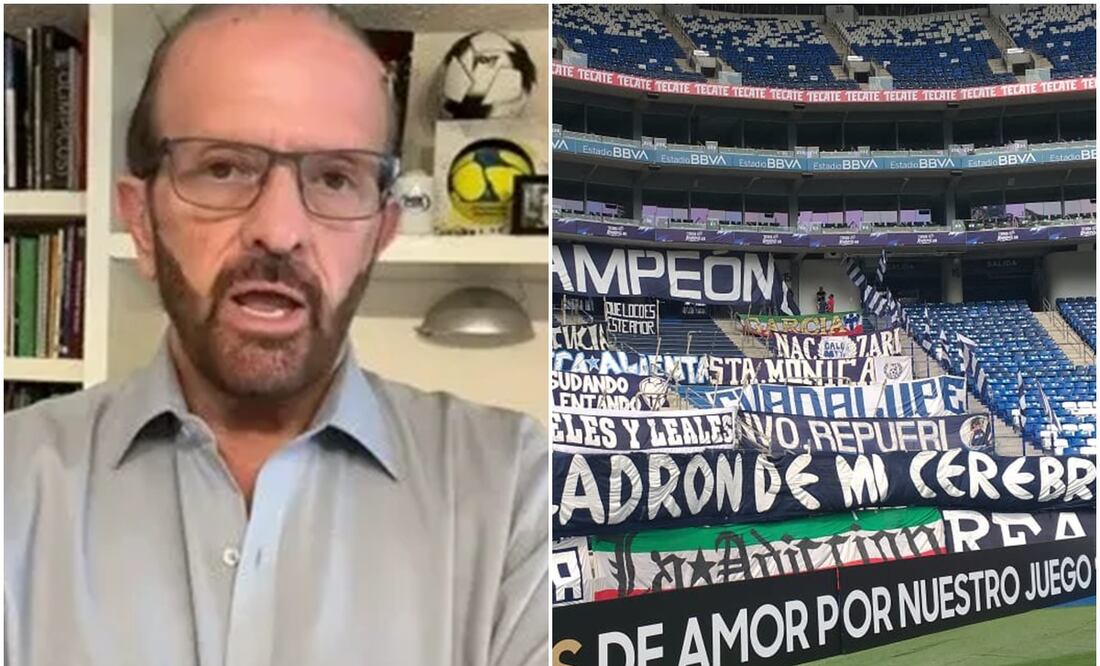 Fernando Schwartz en un programa con Fox Sports y Afición de Rayados / FOTO: Captura y Especial