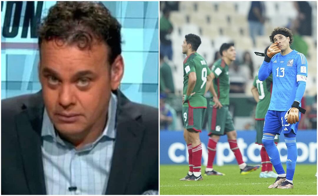 David Faitelson en ESPN y Ochoa y Jiménez en Qatar 2022 / FOTO: Captura e Imago7