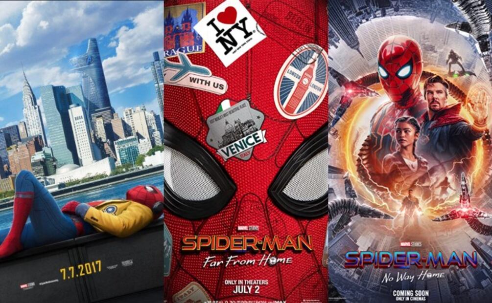 Todas las películas de Spider-Man: Tobey Maguire, Andrew Garfield y Tom Holland