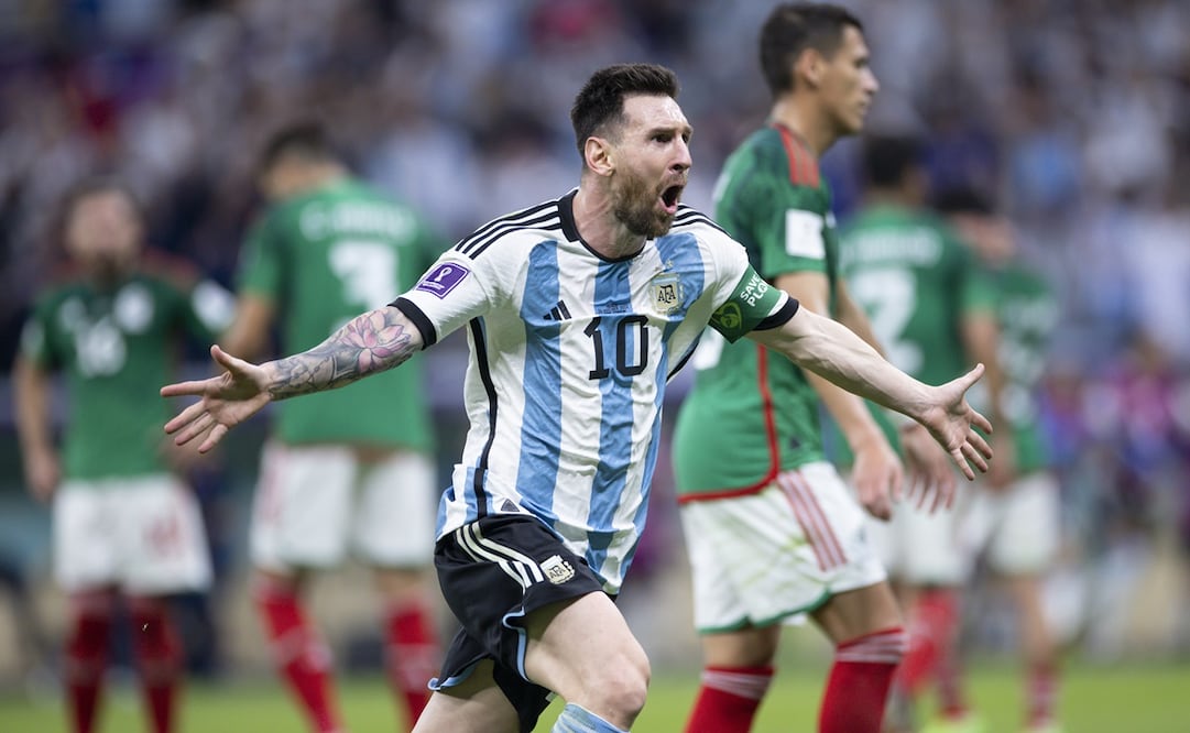 Lionel Messi, durante el encuentro entre Argentina y México que se disputó en la Fase de Grupos del Mundial de Qatar 2022 - Foto: Imago7