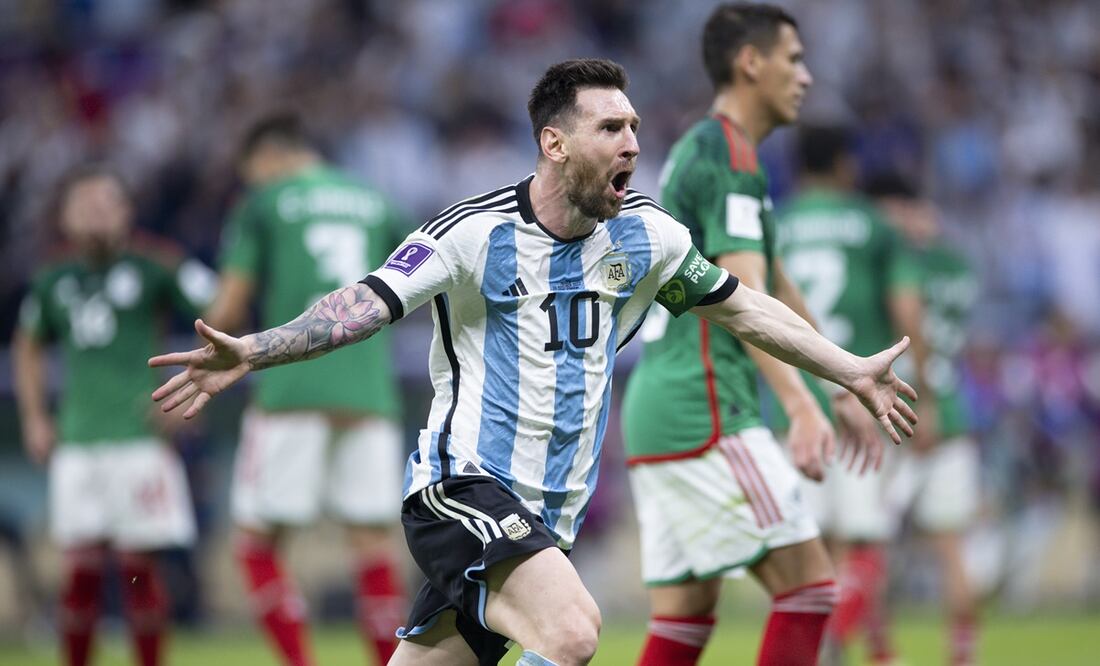 Lionel Messi, durante el encuentro entre Argentina y México que se disputó en la Fase de Grupos del Mundial de Qatar 2022 - Foto: Imago7
