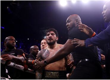 Dillon Danis intentó una llave de UFC ante Logan Paul y acabó en batalla campal